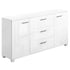 Front High Gloss Buffet Sideboard Storage Cabinet Cupboard Drawers Modern